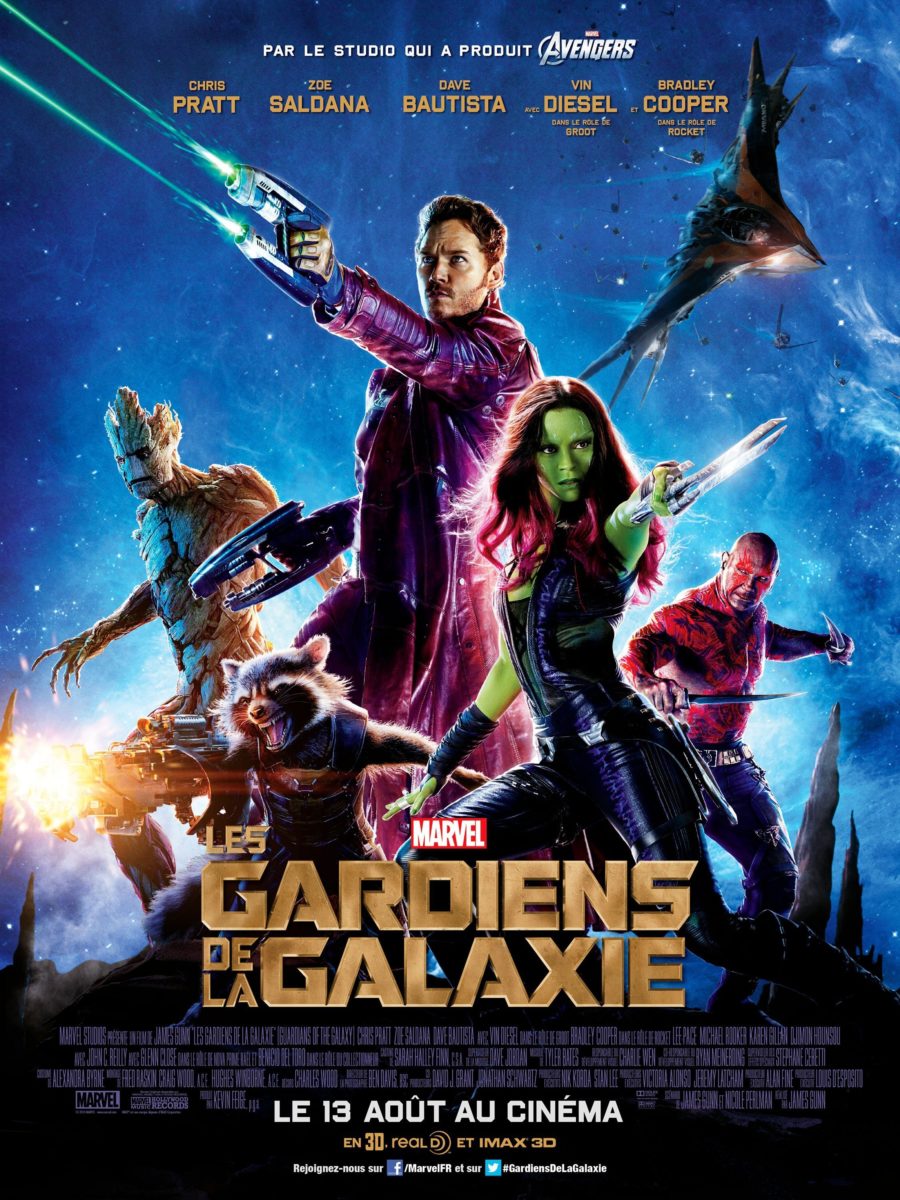 Poster film Guardiens de la galaxie